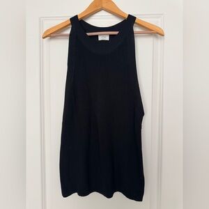 Wilfred Black Knit Tank Top